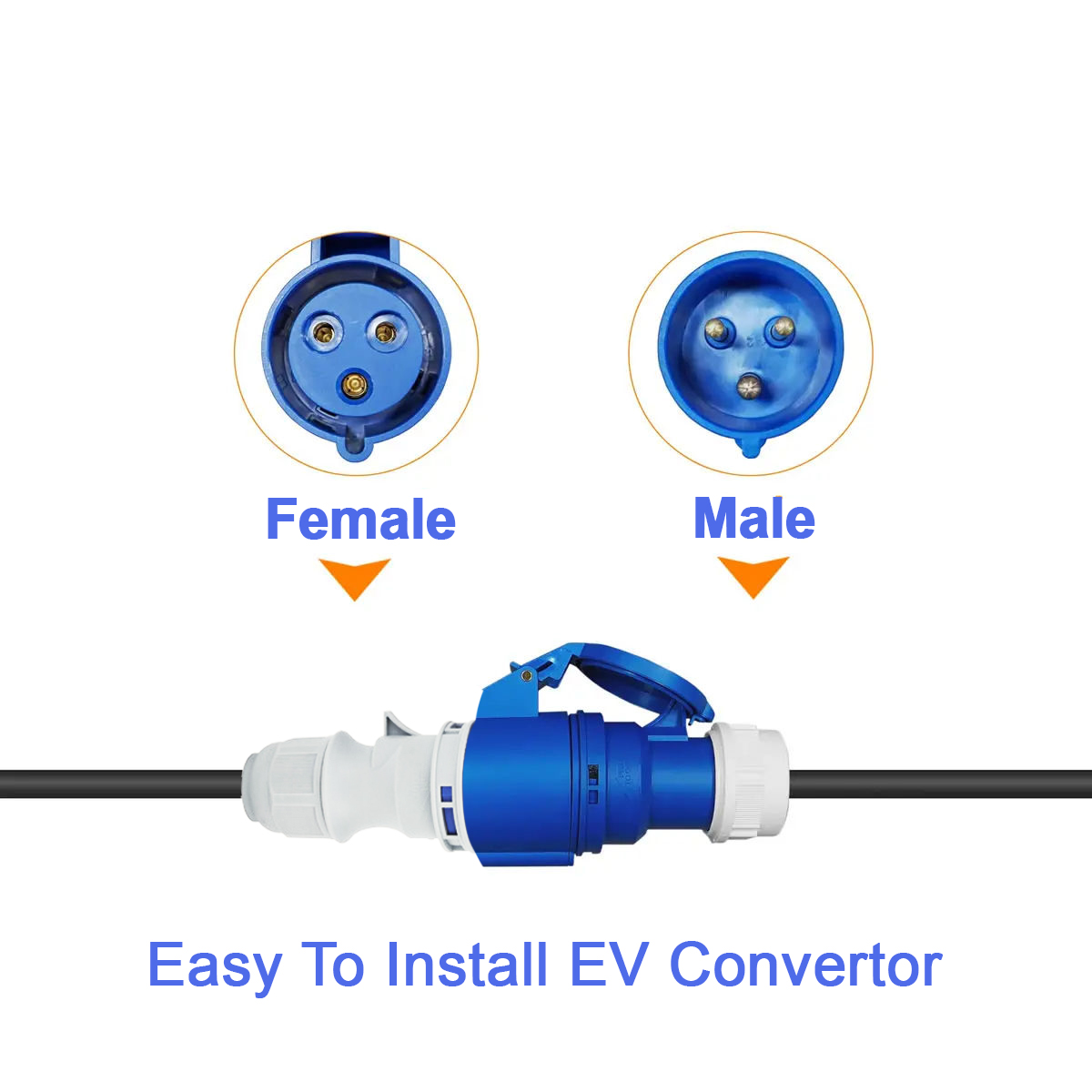 NTO Mavi CEE Dişi Priz 3 Delik - Ev Charger Adapter incelemesi ve fiyatı