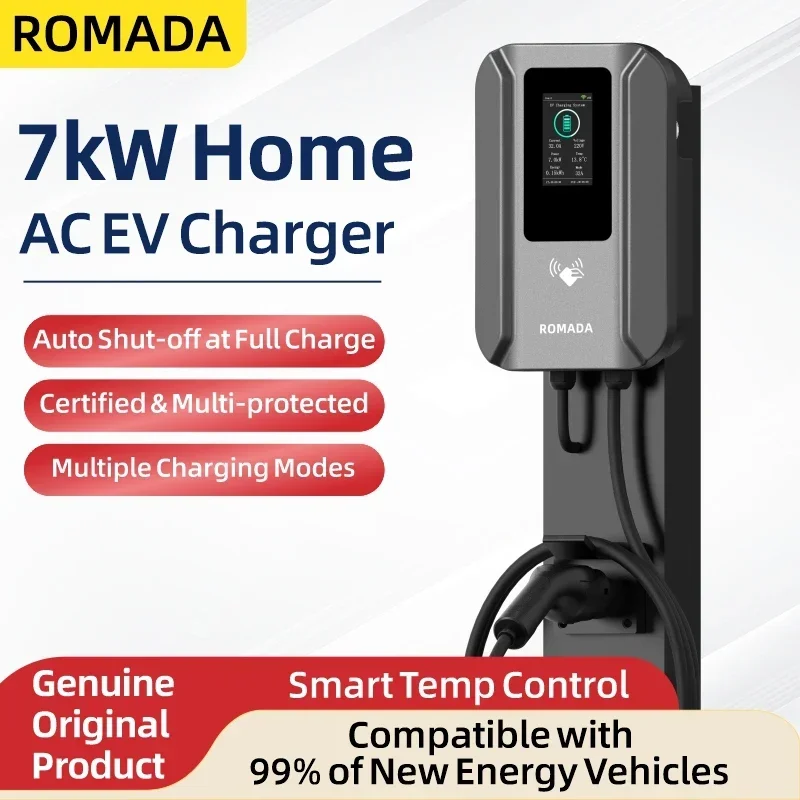 ROMADA AC 7KW EV Şarj İstasyon - Wallbox Ev incelemesi ve fiyatı