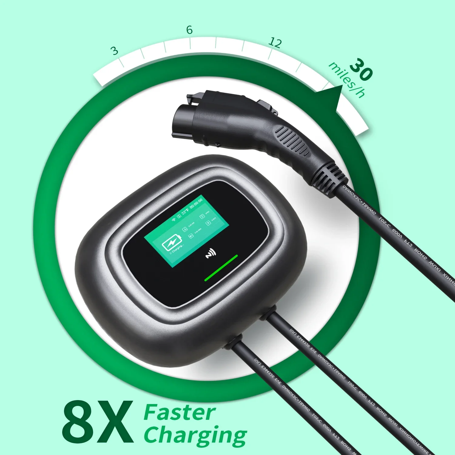 YENİ Khons Duvara Monte Elektr - Fast Ev Charger incelemesi ve fiyatı