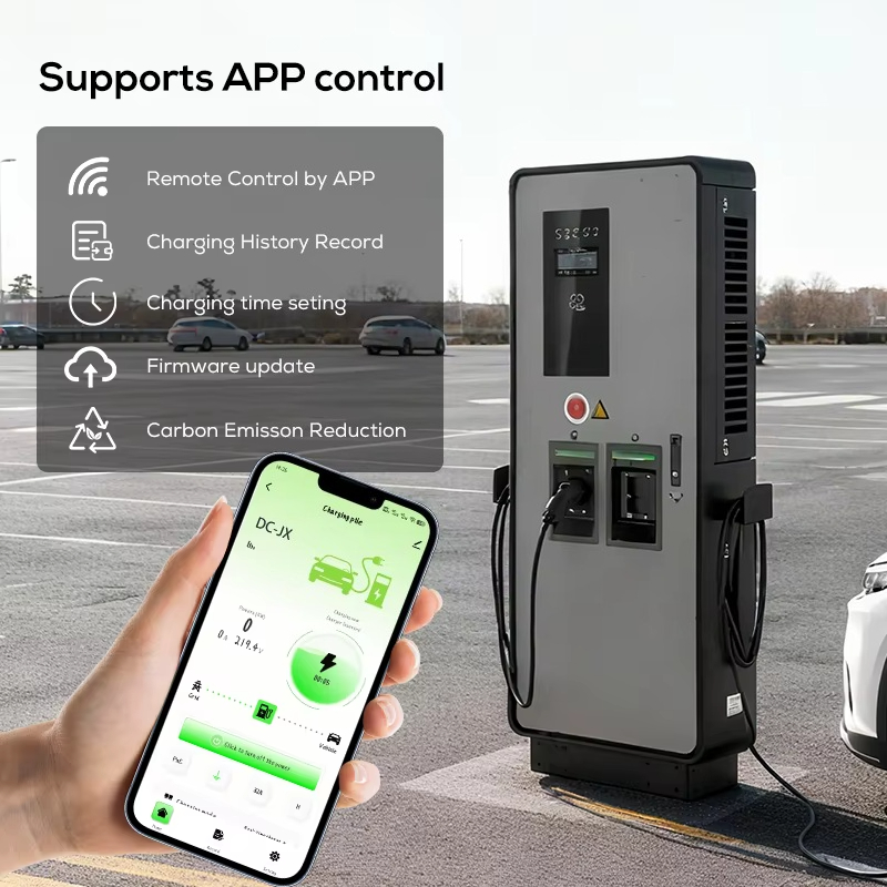 Çift DC EV Şarj Cihazı 40kw 80 - Ev Charging Pile incelemesi ve fiyatı